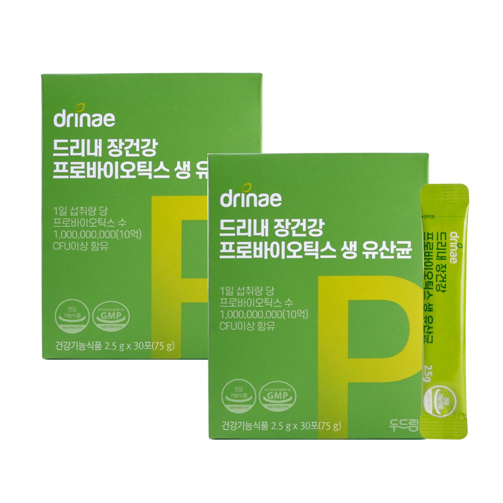 두드림 장건강 생 유산균 2개월