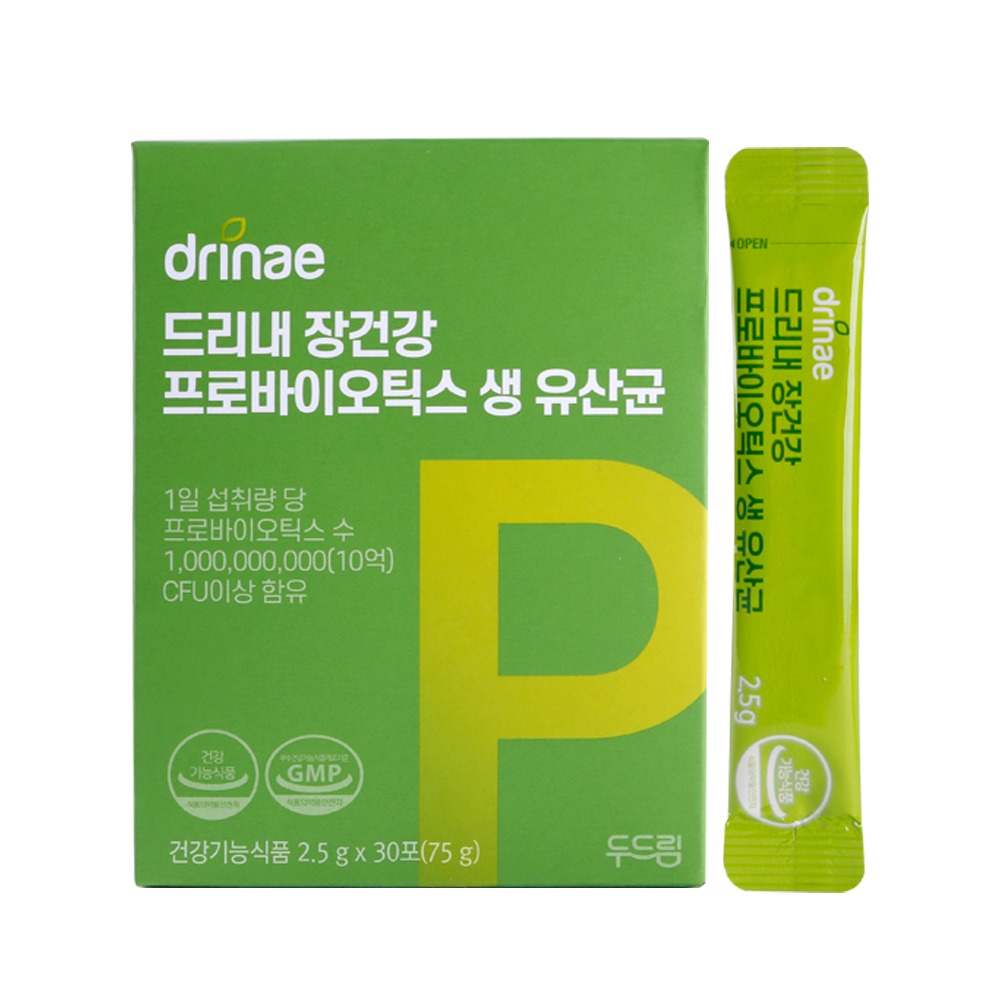 두드림 장건강 생 유산균 1개월